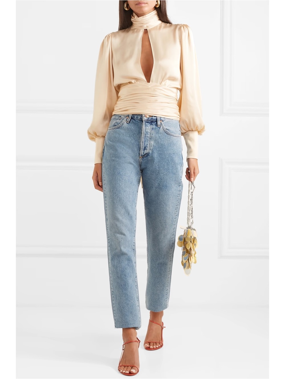 Orseund Iris night out blouse/top